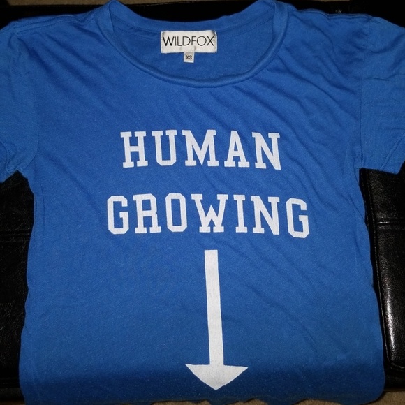 Wildfox Couture Shirt Human Growing in Night Owl - Picture 4 of 6